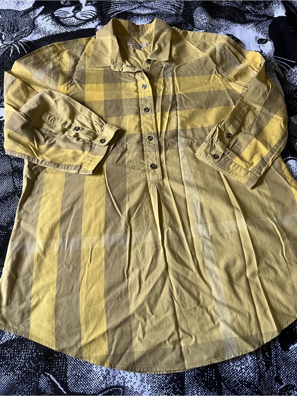 Burberry Striped Button-Front Shirt